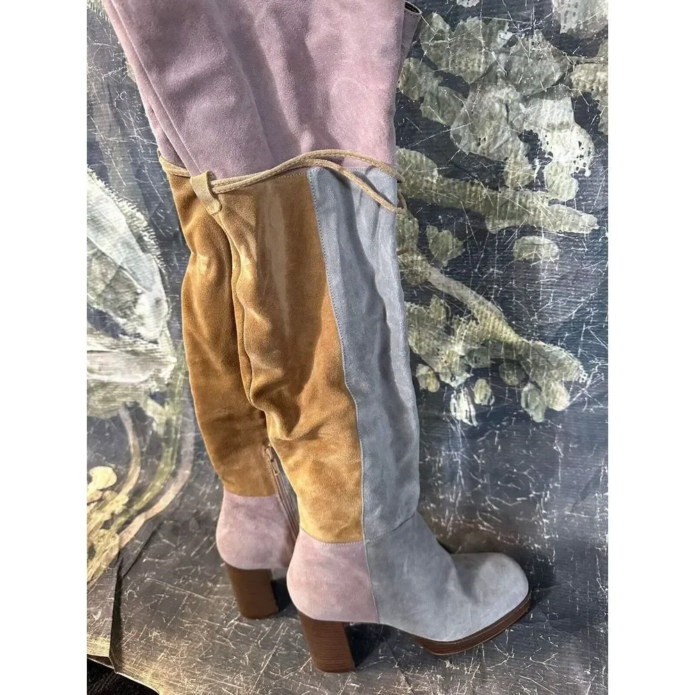 Free People Echo Platform Over-The-Knee Boots Size 40